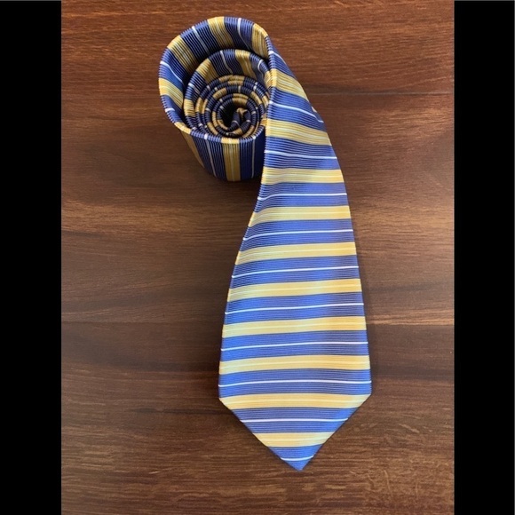 🌿SALE🌿JOS. A. BANK Classic Dressy Striped Silk Necktie - Picture 1 of 9